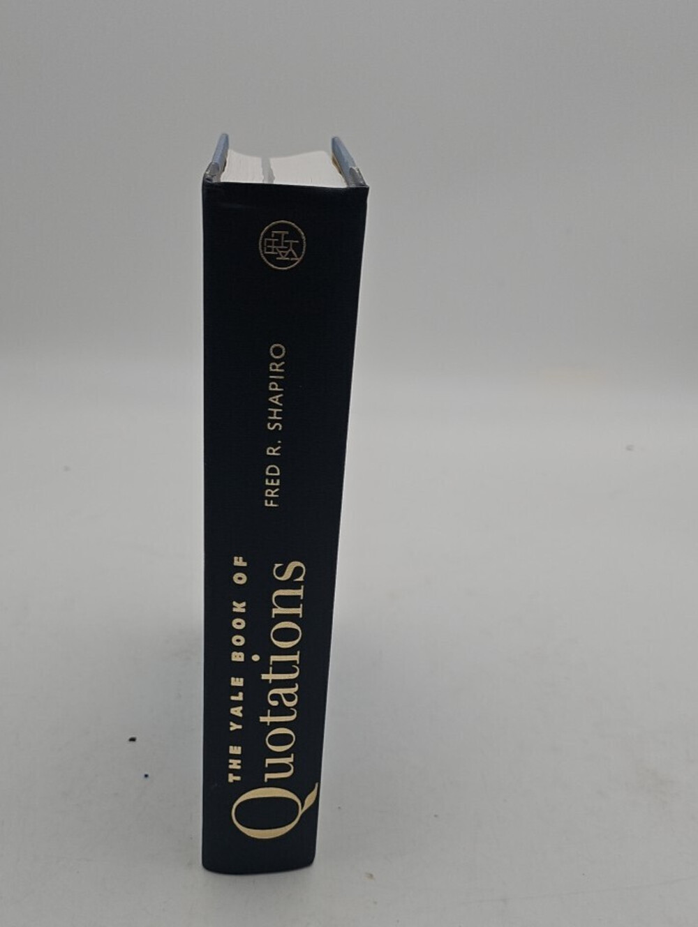 The Yale Book of Quotations By Fred R. Shapiro Hardcover  No / Dust Jacket